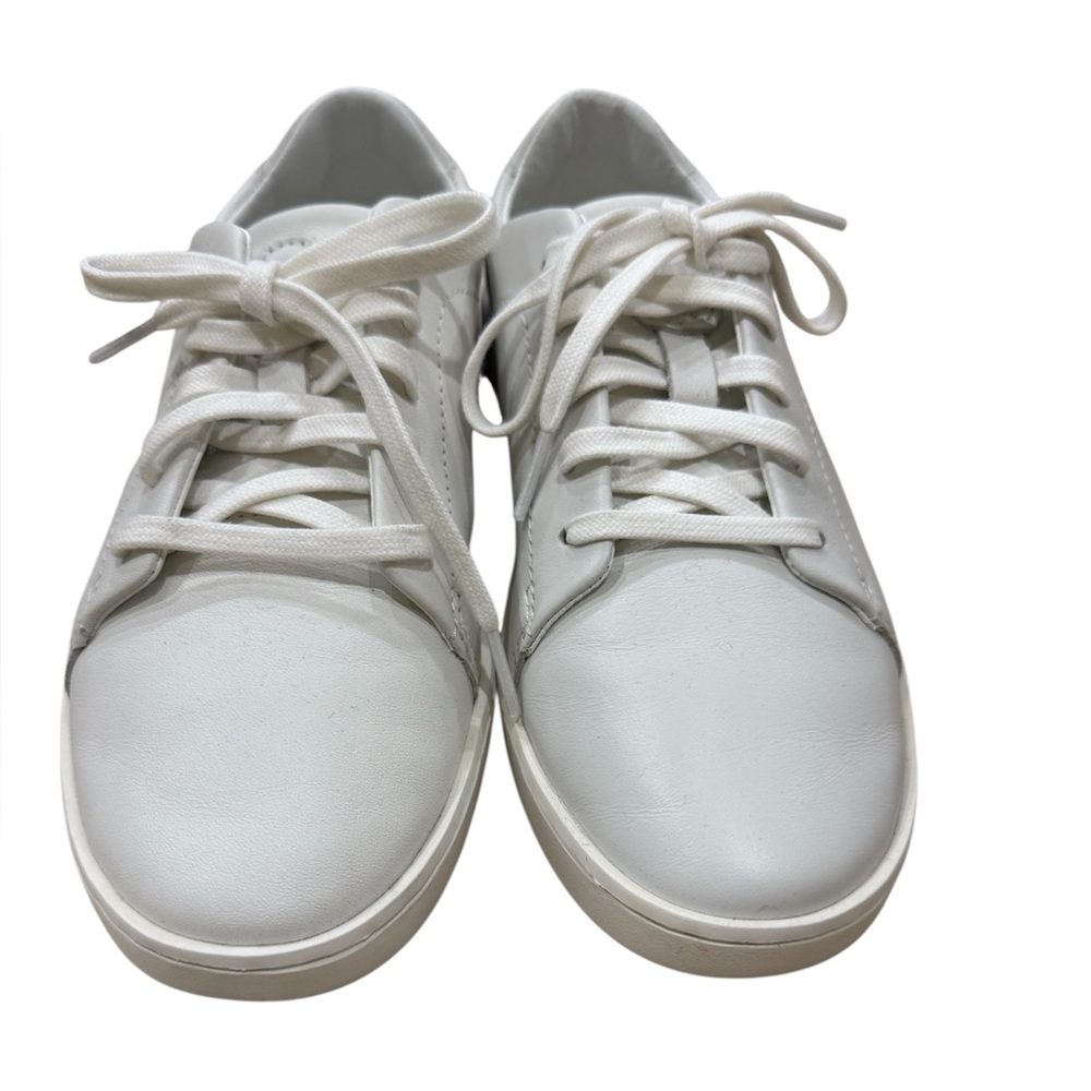 OluKai Women's White Leather Sneakers